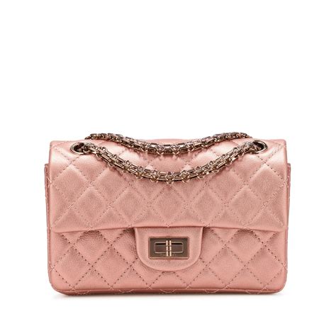 chanel reissue rose gold|Chanel reissue flap bag.